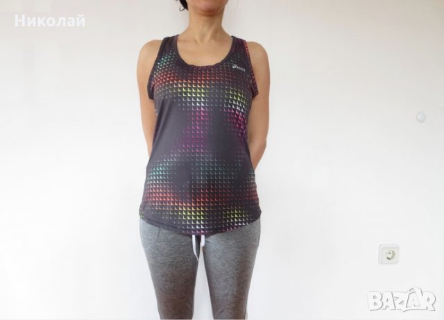 asics running vest tank top, снимка 5 - Потници - 29335287