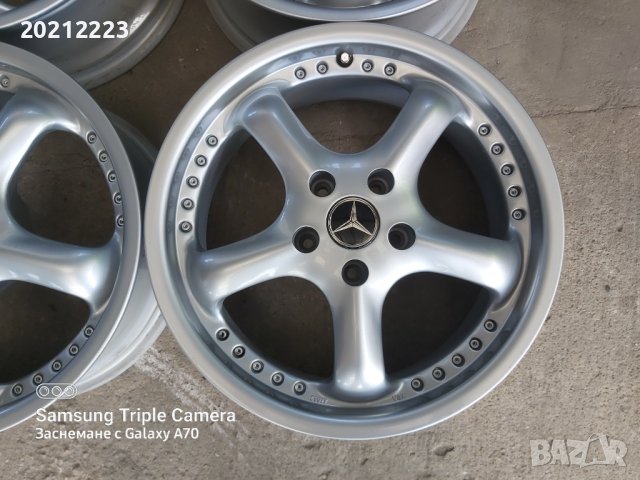 4 броя алуминиеви джанти за Mercedes Benz C-Class 17, снимка 12 - Гуми и джанти - 40832635