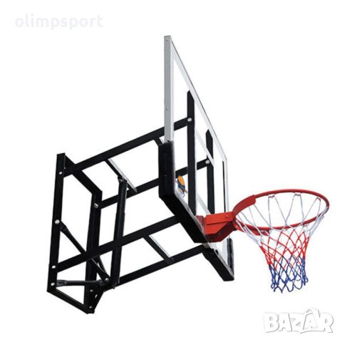 Табло баскетбол с конктрукция за монтаж на стена и регулиране на височината Life Sport. , снимка 2 - Баскетбол - 42363566