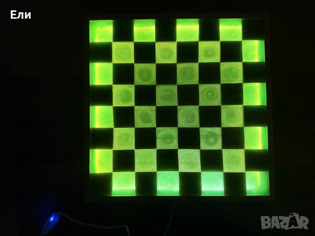 Луксозен, ръчно изработен шах комплект, снимка 3 - Шах и табла - 52594860