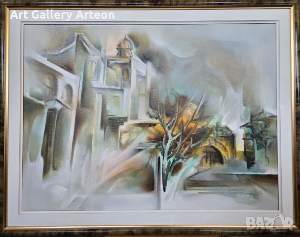 Картина на В.Карадимов "Градът"