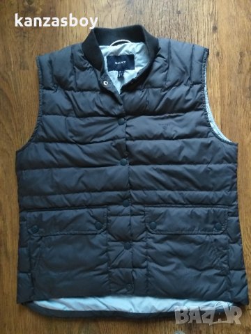 gant women down vest - страхотен пухен елек КАТО НОВ, снимка 4 - Елеци - 31285248
