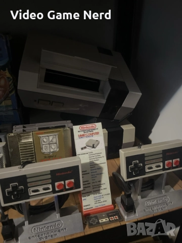 Nintendo NES + 2 оригинални контролера + Zelda | Само РАЗМЯНА
