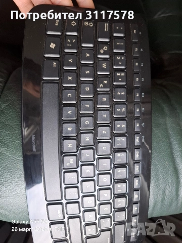 Microsoft Arc Блутут Клавиатура Компакт, снимка 4 - Клавиатури и мишки - 53980341