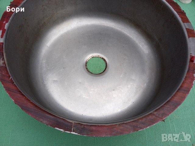 Мивка,леген алпака БДС стария материал кръгла, снимка 5 - Мивки - 35628835