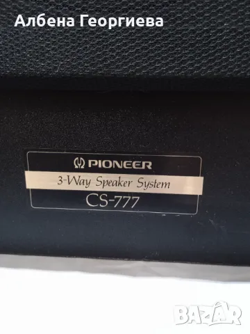 Тонколони PIONEER CS -777- 8 ома , снимка 3 - Тонколони - 47292044