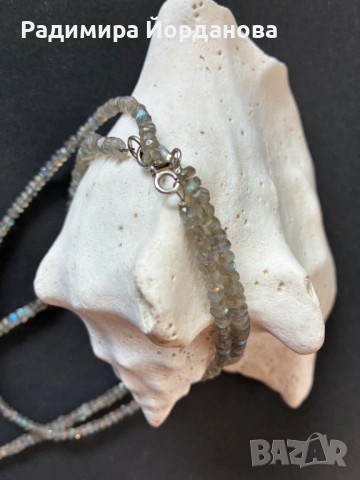 Колие лабрадорид - сет, снимка 6 - Колиета, медальони, синджири - 54163157