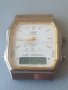 Часовник Q&Q. Japan. Vintage watch. Dual time. Ana-digi. Ретро модел 