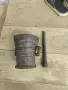 Стар Хаван чукало чугун , снимка 6