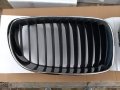 Предни решетки / бъбреци за BMW 1 E87 LCI E81 E82 E88 хром/черно, снимка 2
