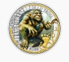 3 евро монета от серията Фантастични същества Трол, снимка 1