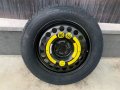 ЧИСТО НОВА ОРИГИНАЛНА РЕЗЕРВНА ДЖАНТА С ГУМА DUNLOP MERCEDES ML-164, 166 и GL  с РАЗМЕР:T 155/90D18 