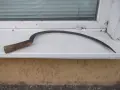Сърп стар земеделски с дървена дръжка, снимка 4