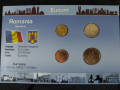Румъния - Комплектен сет от 4 монети, снимка 1 - Нумизматика и бонистика - 44510875