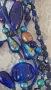Уникален  авторски гердан ,,Лампворк,,, снимка 5