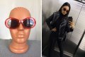 Нови Дамски Слънчеви Очила Червени Черни Прозрачни Кръгли Ретро Модел Модерни 