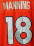 Denver Broncos Super Bowl 50 Peyton Manning NFL Jersey оригинална тениска фланелка , снимка 4