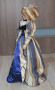 Порцеланова кукла със стойка , снимка 3