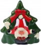 Коледна елха с дядо Коледа - свещник, снимка 1 - Играчки за стая - 31097869