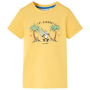 Детска тениска, светла охра, 116(SKU:11686, снимка 1 - Детски тениски и потници - 44802359