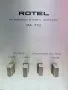 Винтидж травзисторен стерео усилвател на марката Rotel, mod. RA-713
, снимка 2