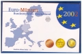 СЕТ ГЕРМАНСКИ ЕВРО /PROOF/ МОНЕТИ 2002 /А/, снимка 1