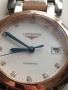 Лонжин,Дамски часовник,диаманти, розово злато 18к-стомана-Longines Primaluna L81135876, , снимка 3