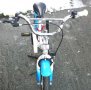 Детски велосипед 16” Reactor Foxy, стоманена рамка, контра, син/бял , снимка 3