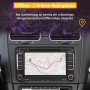 Android 10 радио за VW Skoda Seat, 2 DIN  с навигация, 7-инчов сензорен екран, снимка 3