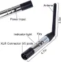 CHINLY 6 бр. DMX512 2.4G ISM безжичен XLR предавател, снимка 1