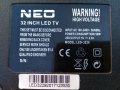  телевизор  NEO  LED 3229  на части , снимка 1 - Телевизори - 31316425