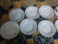старинен сервиз супник,плоски ,дълбоки,десертни чинии, сосиера , снимка 3