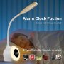 2 в 1 будилник със сензорно управление и светлина, снимка 4