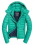 Superdry Mint Marl Fuji Slim Double Ziphood Jacket - страхотно дамско яке, снимка 1