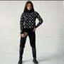 Louis Vuitton дамски комплект висок клас реплика /плетиво/, снимка 1 - Комплекти - 42551994