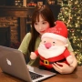 Коледна плюшена играчка Дядо Коледа – 25 см, снимка 4