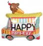 Сладоледен бус кола сладолед Happy Birthday фолио фолиев балон хелий или въздух парти рожден ден, снимка 1 - Други - 39057872