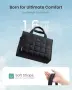 Нова Голяма дамска tote чанта LOVEVOOK 15.6 за лаптоп, работа, училище и пътуване, снимка 7