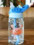 Детска бутилка за вода със сламка 480мл, снимка 2