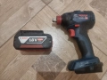 Импактор BOSCH GDX 18V - 200 и батерия 5А, снимка 1