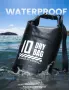 Водоустойчива раница Lamicall Dry Bag - [Джоб с цип] 10L/20L водоустойчива чанта с капак на колела, снимка 3