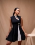 Елегантна черна рокля, снимка 2