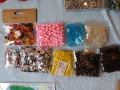 Голям лот материали за бижута, крафт и декорации, снимка 7