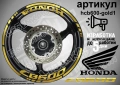Honda CB 600 кантове + надписи за джанти , снимка 4