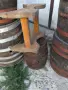 Продавам отлично запазени дървени бурета със стойки (5 броя, различни размери), снимка 3