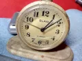 SLAVA 11 JEWELS MADE in USSR Стар КОЛЕКЦИОНЕРСКИ РУСКИ МЕХАНИЧЕН БУДИЛНИК СЛАВА 44036, снимка 3