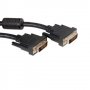 Кабел DVI към DVI Dual Link Digital One SP01213 Черен, 5м DVI-M to DVI-M Dual Link