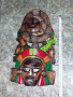 Ацтекска дървена маска-38/22см, снимка 2