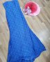 За специален случай Дълга рокля от синя дантела  Bibibo , снимка 5