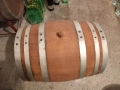 Дъбова бъчва 100 литра със стойка и канелка., снимка 3